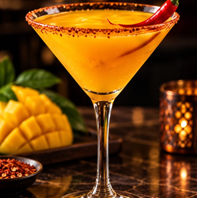 Mango Chili Martini.
