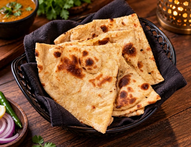 Plain Butter Roti.