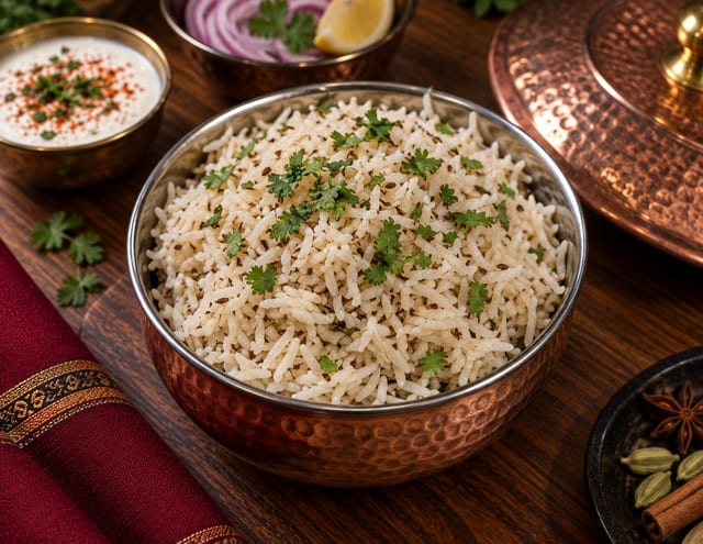 Jeera Tadka Rice.