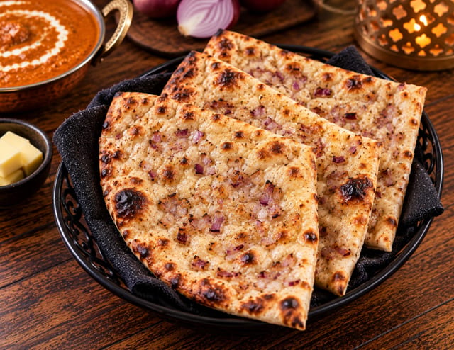Onion Kulcha.