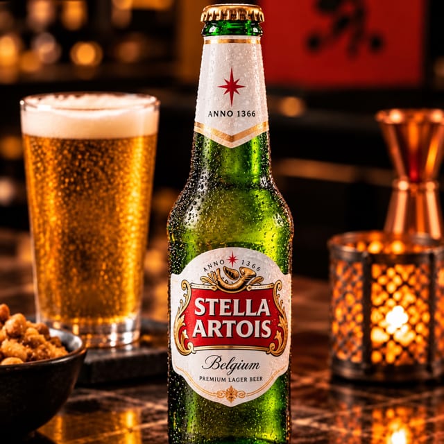 Stella Artois.