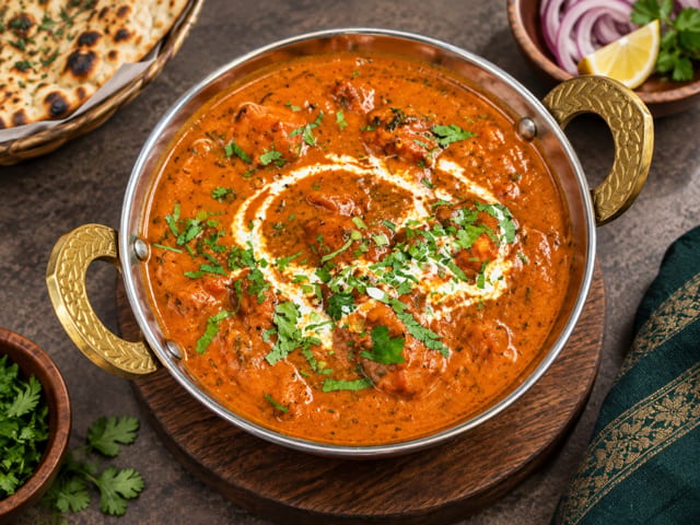 Smoked Chicken Tikka Masala.