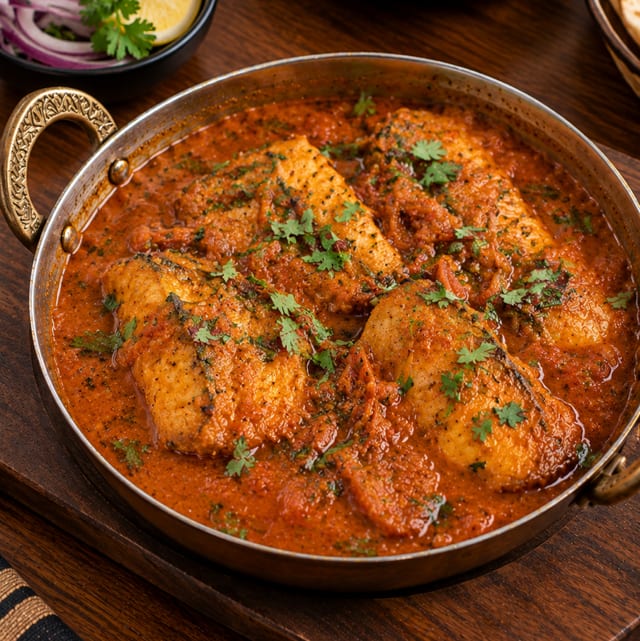 Bhuna Tawa Fish.