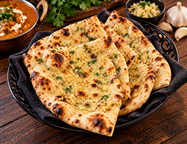 Garlic Butter Naan.