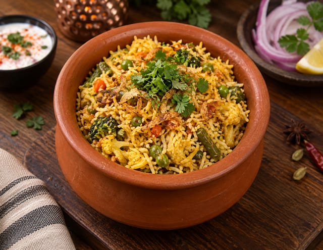 The Royal Garden Biryani.