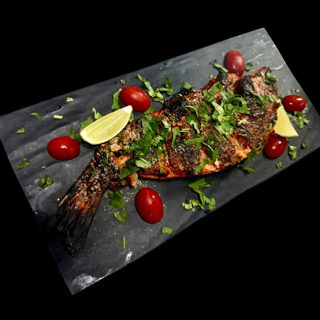 Tandoori Red Snapper.