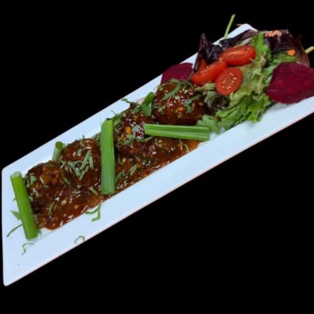 Dry Vegetable Manchurian.