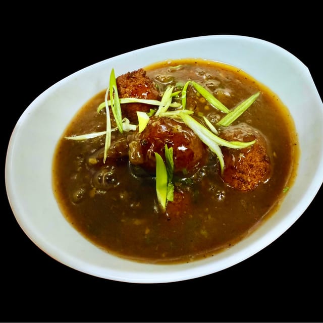 Vegetable Manchurian.