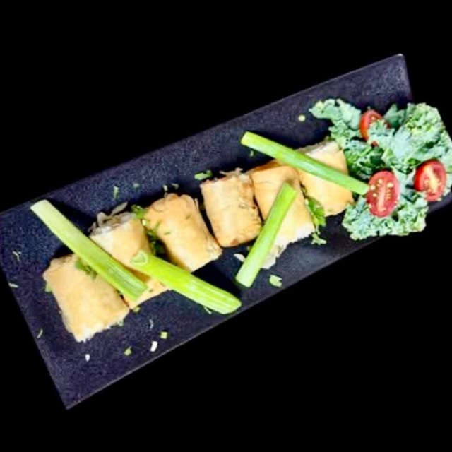 Vegetable Spring Rolls.