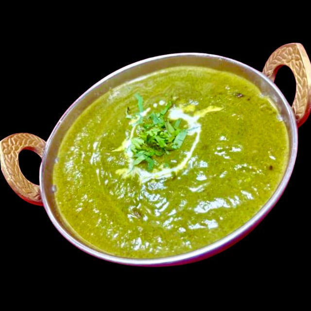 Palak Paneer (Spinach).