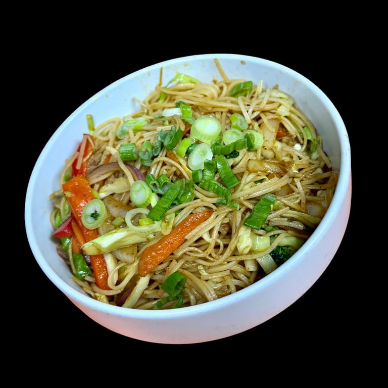 Delicious Hakka Noodles Await