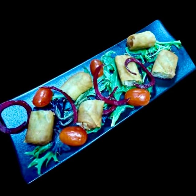 Chicken Spring Rolls.