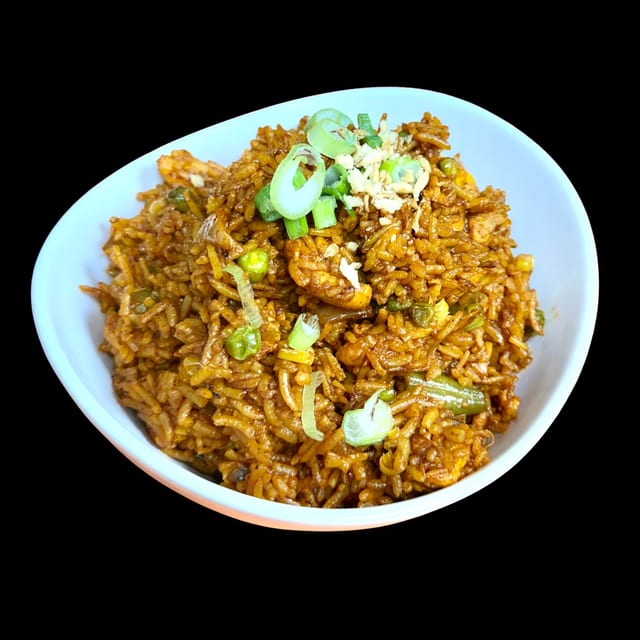 Chili Garlic Fried Rice.